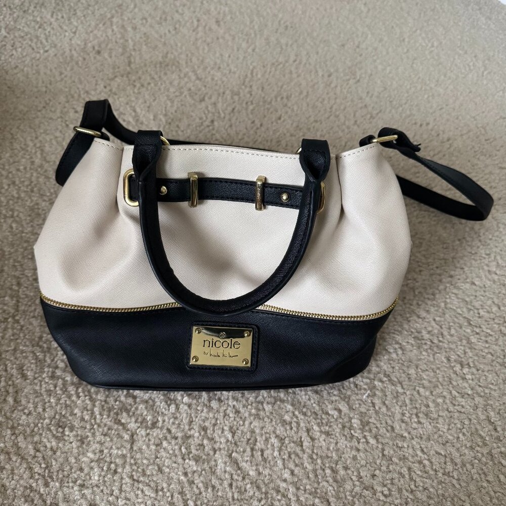 Nicole by Nicole Miller Purse with Gold Hardware